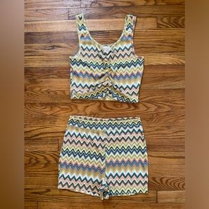 Colsie two piece outfit size medium